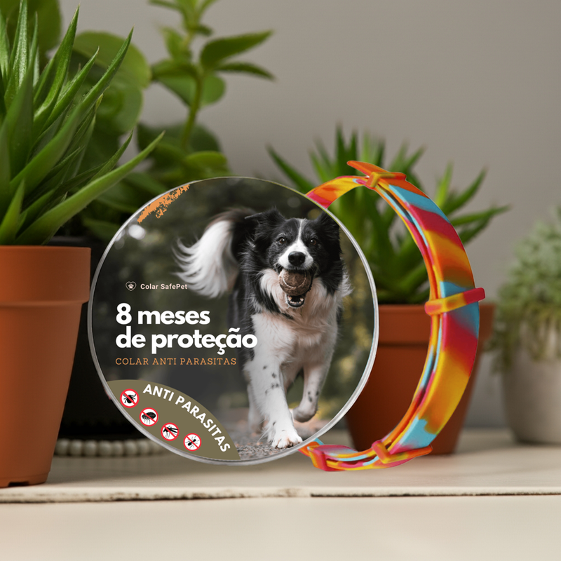 Colar Anti Pulgas e Carrapatos