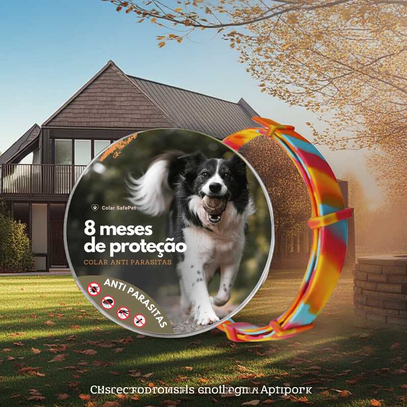 Colar Anti Pulgas e Carrapatos