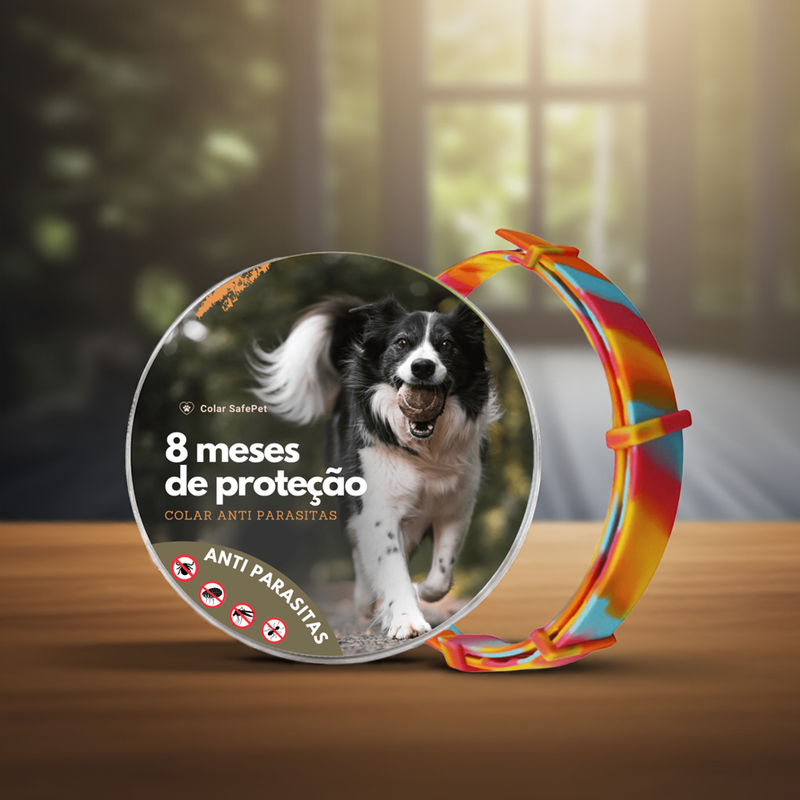 Colar Anti Pulgas e Carrapatos
